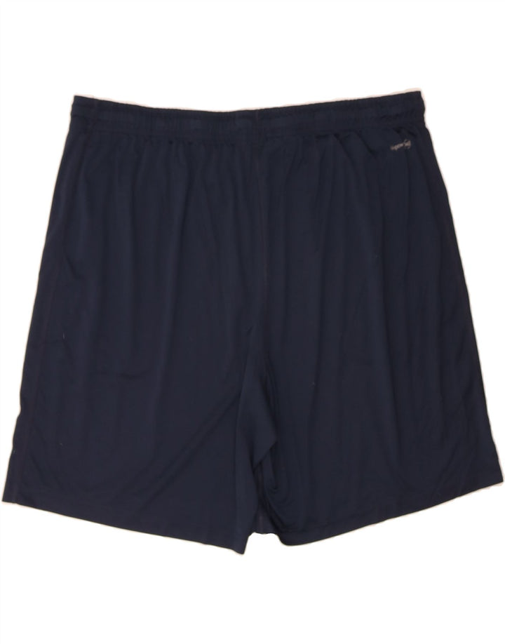 RUSSELL ATHLETIC Mens Sport Shorts 2XL  Navy Blue Vintage Russell Athletic and Second-Hand Russell Athletic from Messina Hembry 