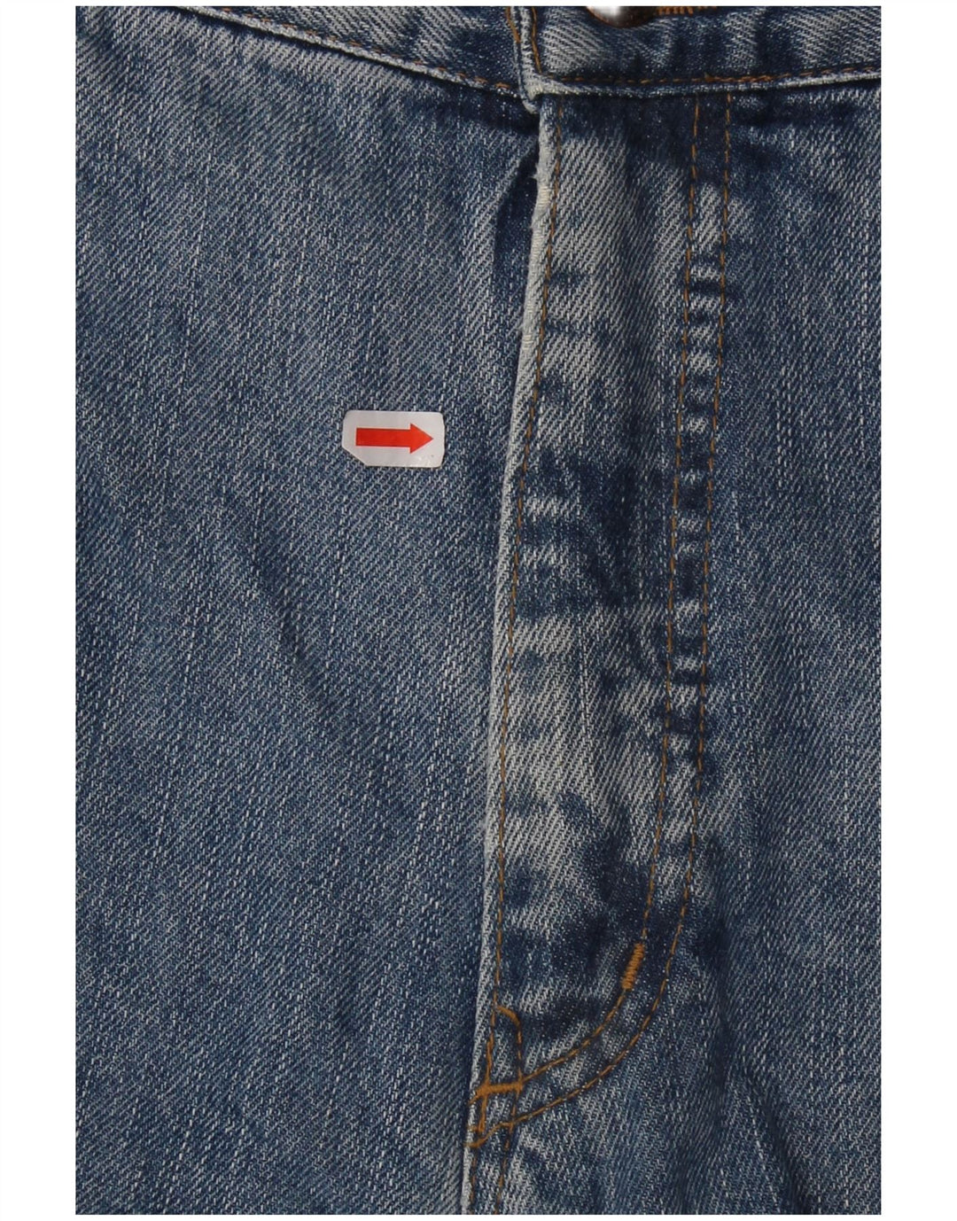 WRANGLER Herre Ohio Straight Jeans W38 L34 Blå Bomuld