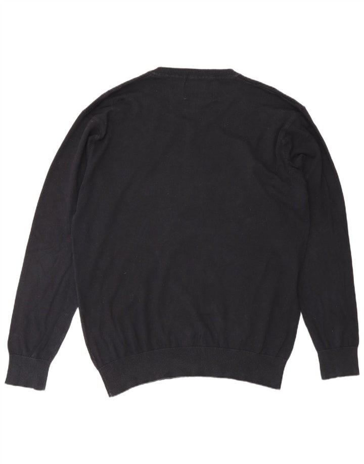 Jack & Jones Herre V-hals sweater XL marineblå