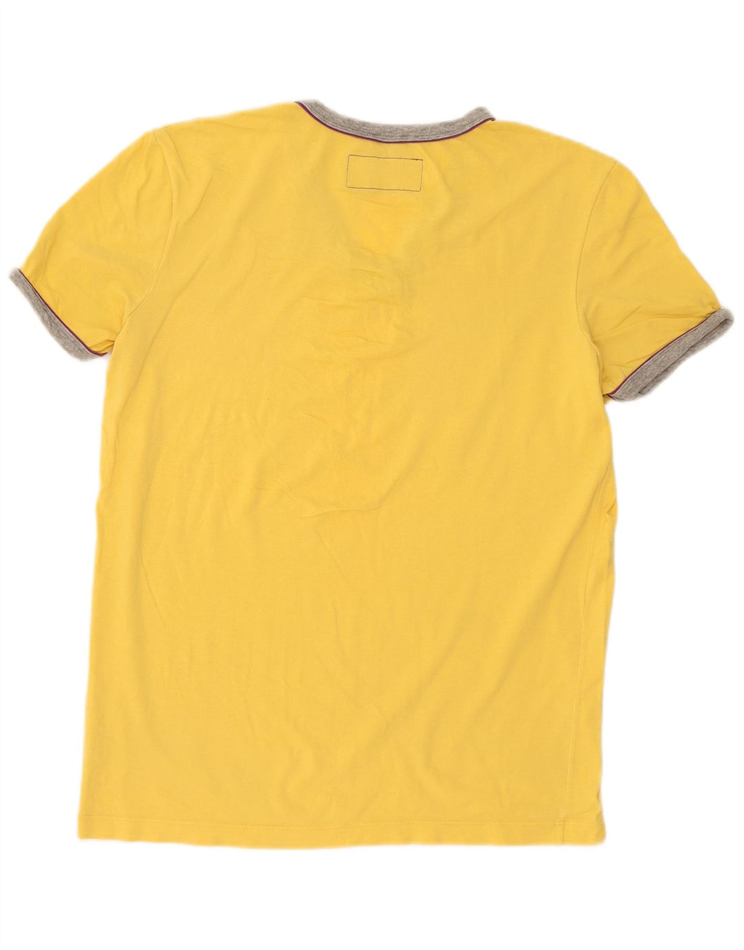 Dolce & Gabbana Herre T-Shirt Top Stor Gul