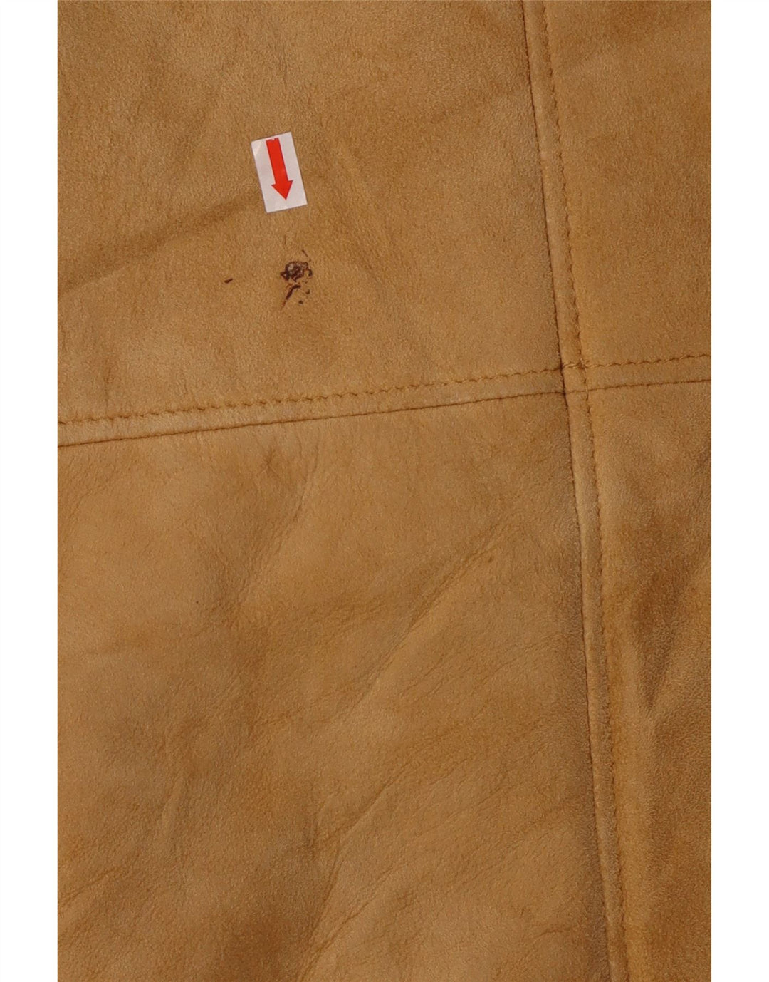 Vintage Dame Sherpa Shearling Coat UK 14 Large Beige