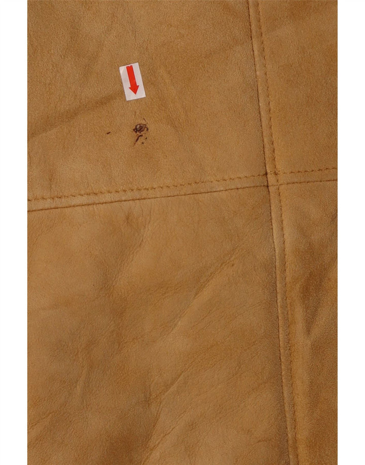 Vintage Dame Sherpa Shearling Coat UK 14 Large Beige