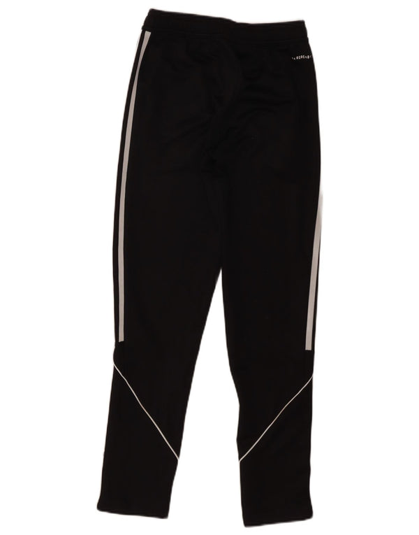 Adidas Boys Aeroready Tracksuit Bukser 11-12 år Sort Polyester
