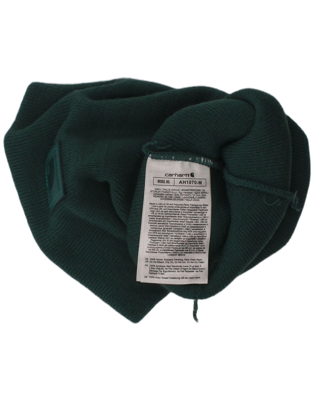 Carhartt Herre Beanie Hat One Size Grøn Akryl
