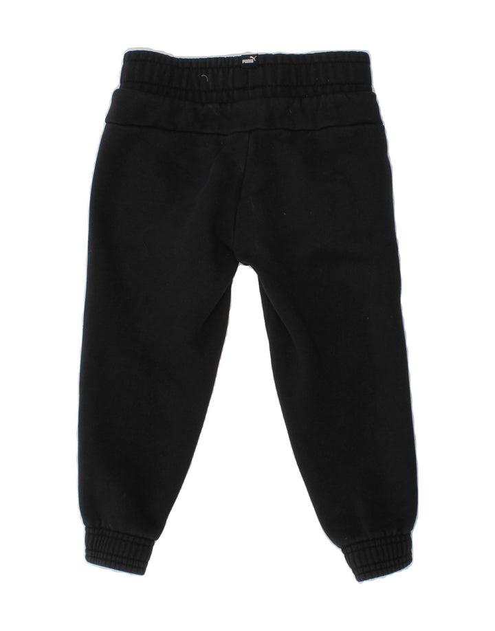 PUMA Boys Graphic Tracksuit Trousers Joggers 3-4 Years  Black Vintage Puma and Second-Hand Puma from Messina Hembry 