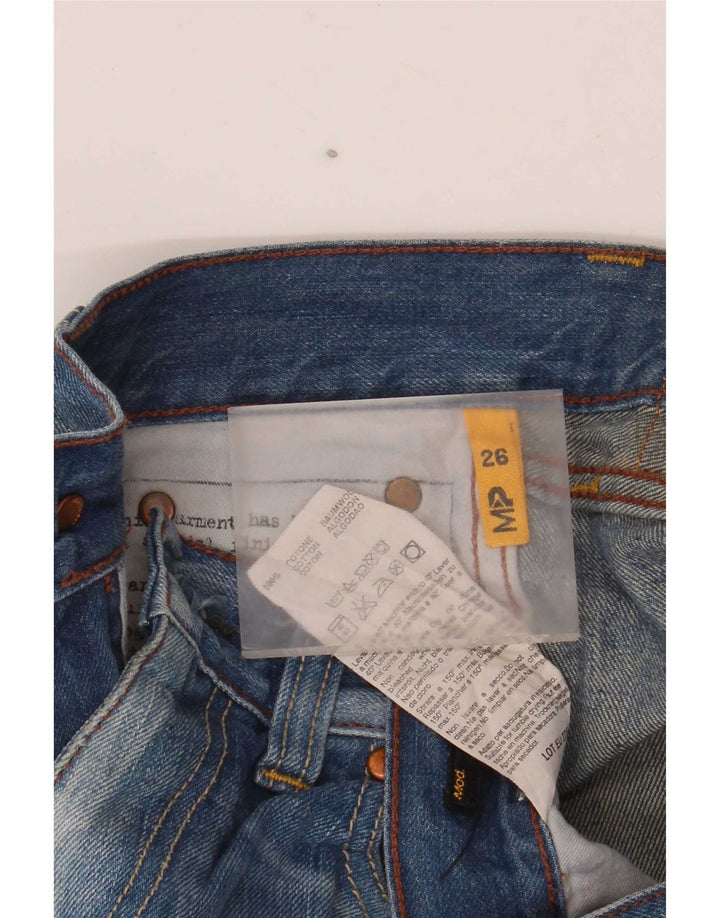 Meltin' Pot lige damejeans W26 L32 blå bomuld