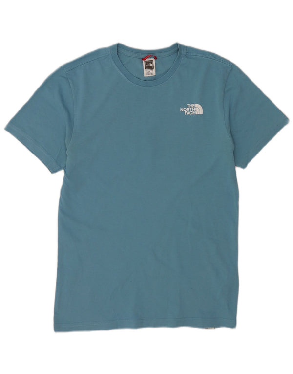 The North Face Herre Grafisk T-Shirt Top Lille Blå Bomuld