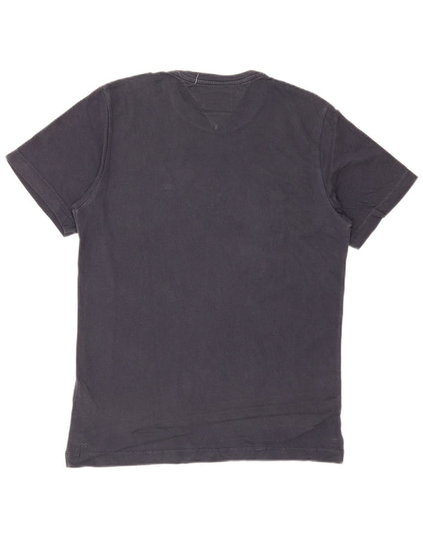 Tommy Hilfiger Mens T-Shirt Top Small Navy Blue Cotton