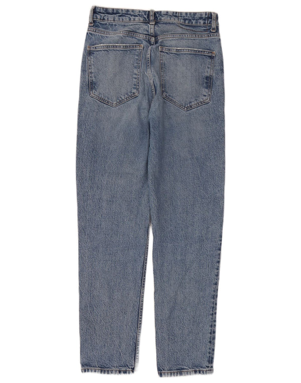 Zara Womens Tapered Jeans EU 36 XS W26 L28 Blå Bomuld