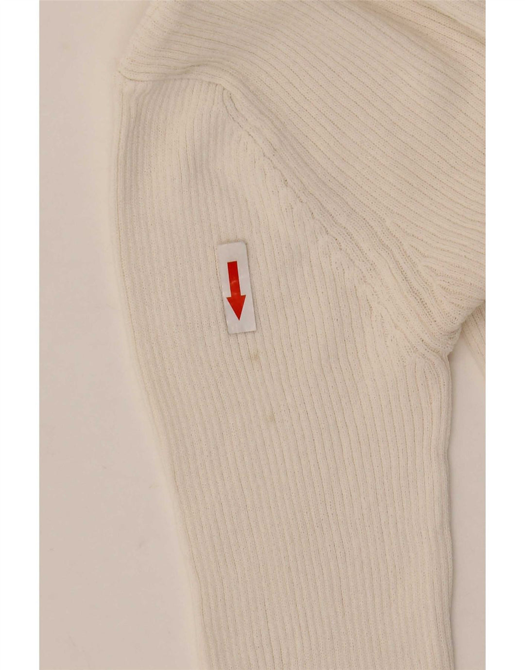 Zara Dame One Shoulder Top Langærmet UK 8 Small White