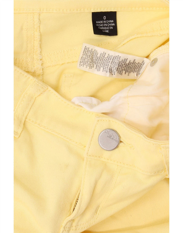 DKNY Mens Boyfriend Casual Shorts W30 Medium Yellow Elastane Vintage Dkny and Second-Hand Dkny from Messina Hembry 