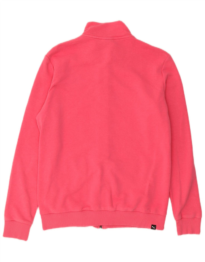 Puma træningsdragt topjakke til kvinder UK 14 Large Pink Bomuld
