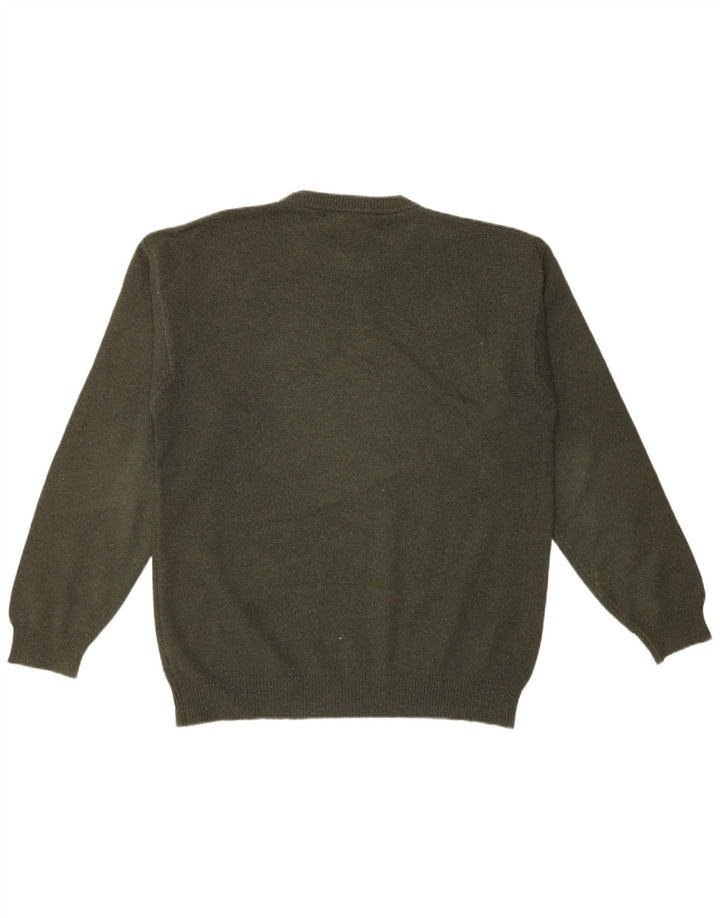 Marlboro Classics Herre Crew Neck Jumper Sweater 2XL Khaki