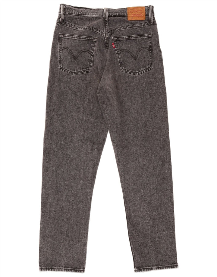 Levi's Dame 501 Straight Jeans W29 L28 Grå Bomuld
