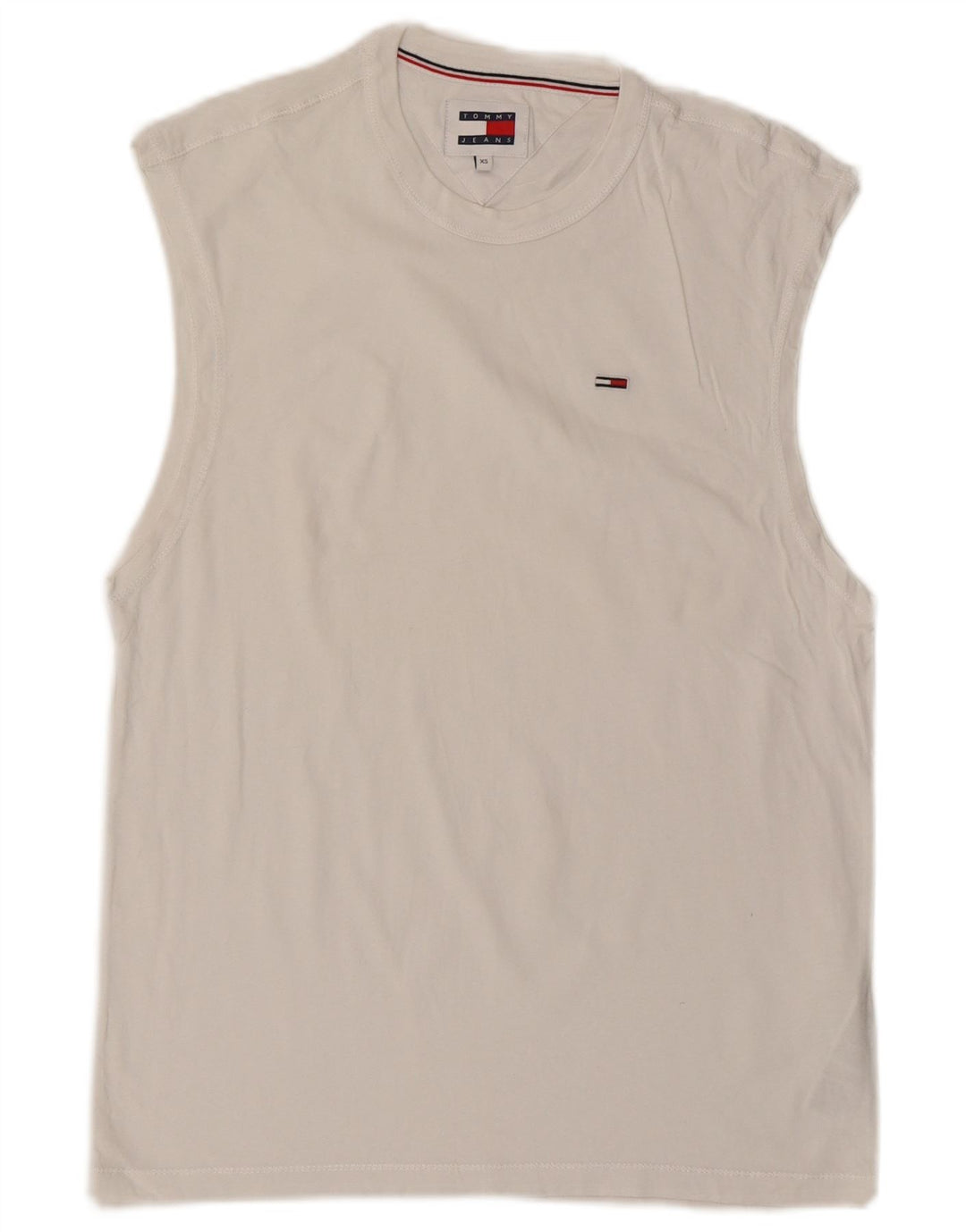 Tommy Hilfiger Herrevest Top XS Hvid Bomuld