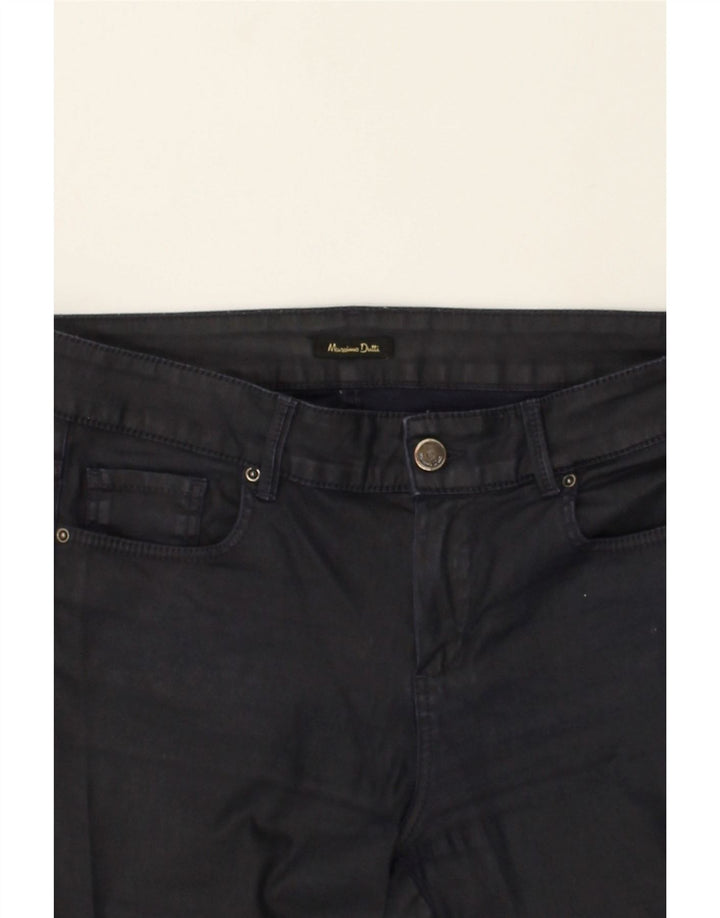 MASSIMO DUTTI Womens Skinny Casual Trousers EU 38 Medium W30 L29  Blue | Vintage Massimo Dutti | Thrift | Second-Hand Massimo Dutti | Used Clothing | Messina Hembry 