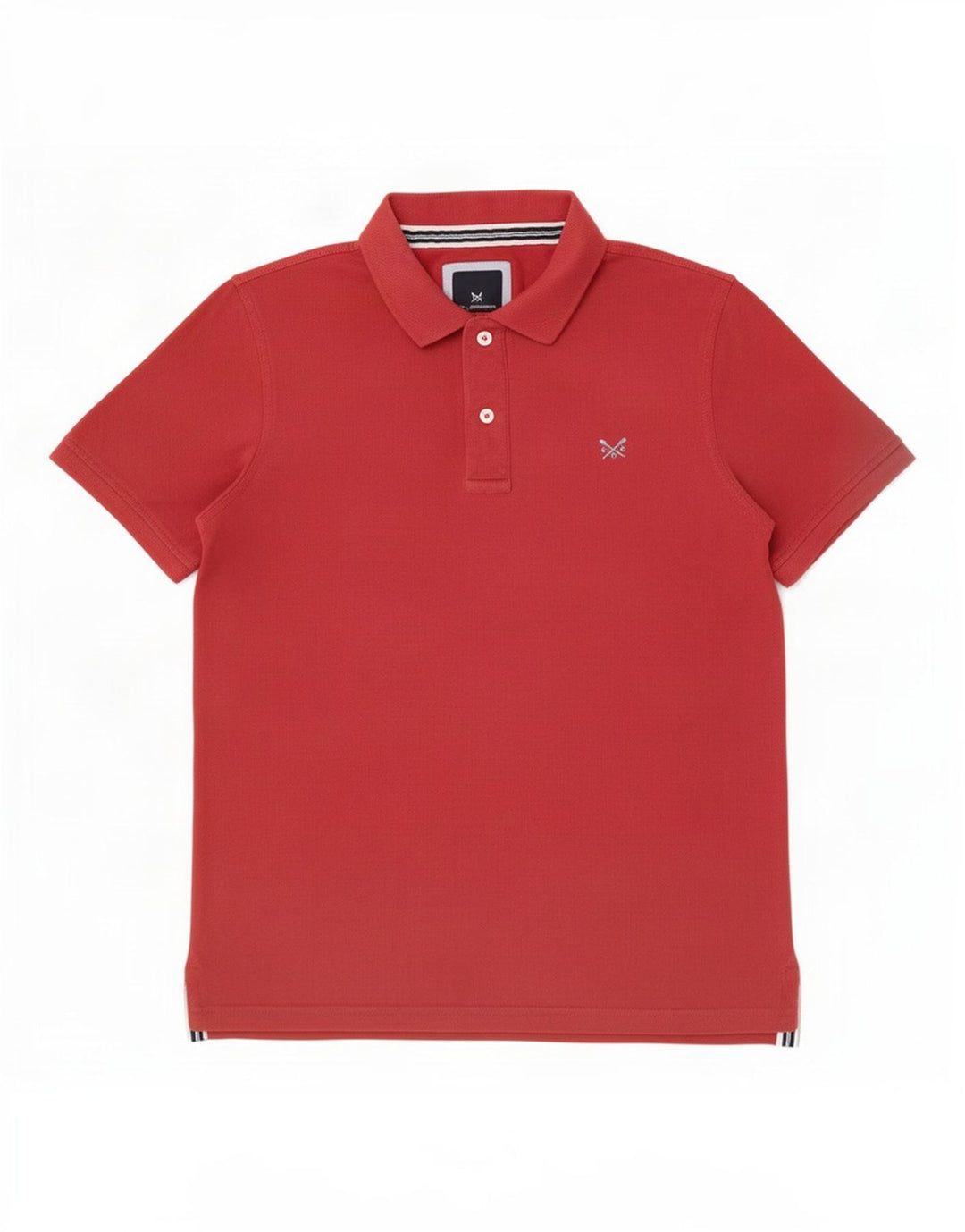 Besætningstøj Herre poloshirt Medium rødbrun bomuld