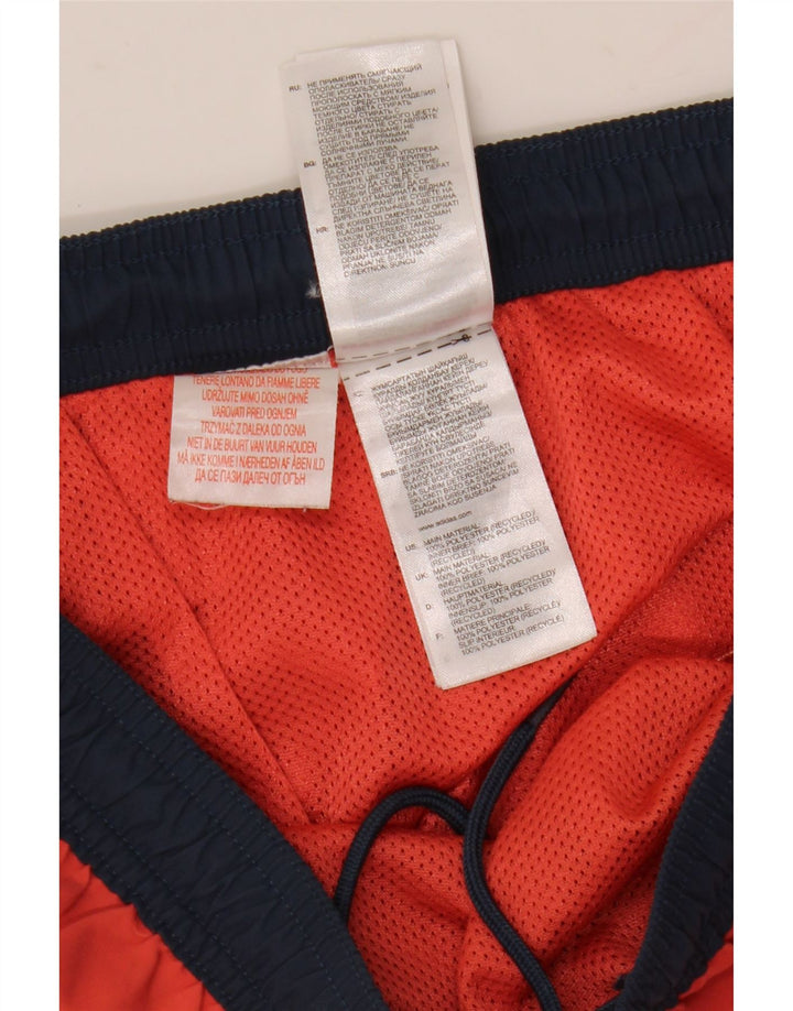 Adidas Boys Sports Shorts 15-16 år Rød Colourblock Polyester