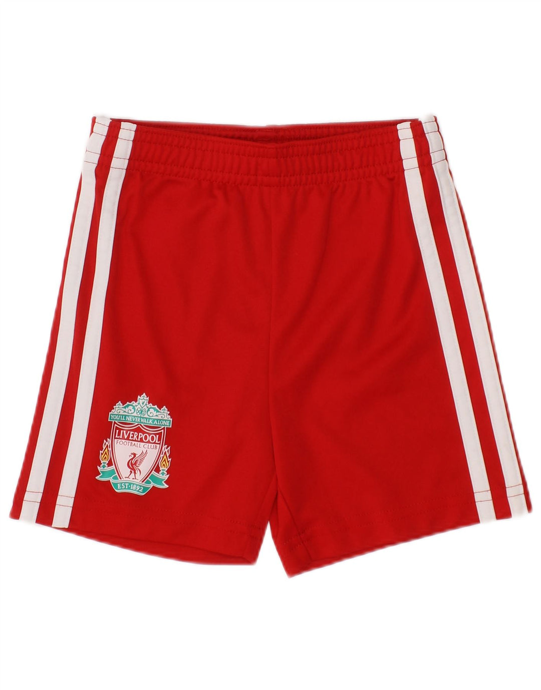 Adidas Baby Boys Liverpool grafiske sportsshorts 6-9 måneder rød polyester