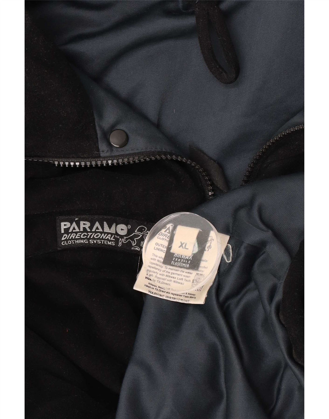 Paramo Herre Windbreaker Jacket UK 42 XL Sort Polyester