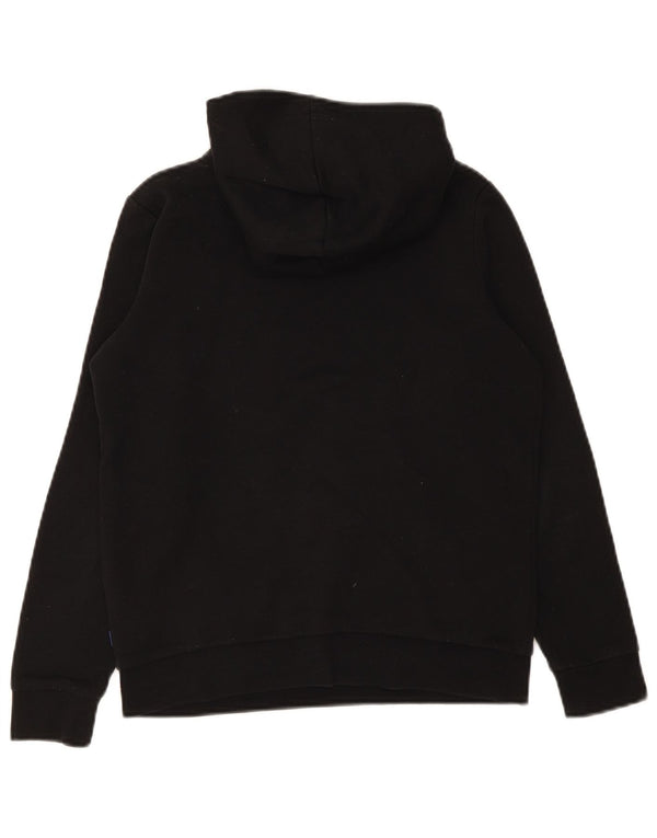 Jack & Jones Grafisk hættetrøje til drenge 15-16 år Medium Sort Polyester