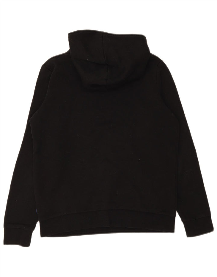 Jack & Jones Grafisk hættetrøje til drenge 15-16 år Medium Sort Polyester
