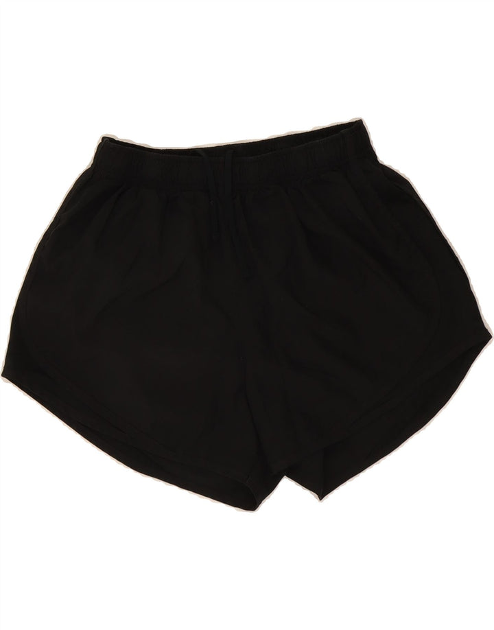 NIKE Womens Dri Fit Sport Shorts UK 14 Large  Black Polyester Vintage Nike and Second-Hand Nike from Messina Hembry 