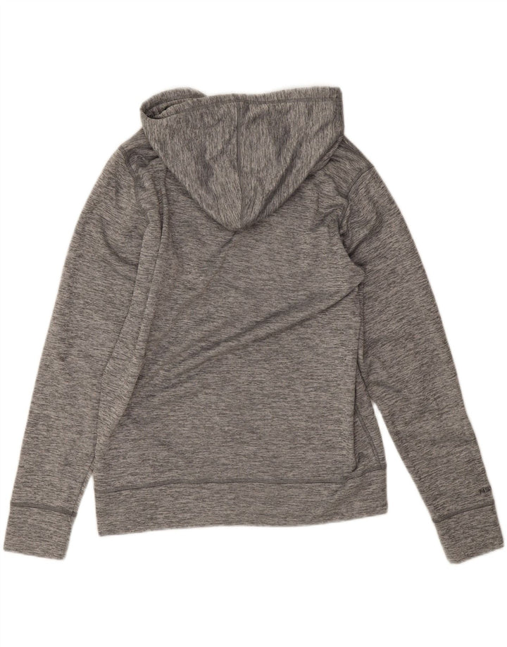 Under Armour Grafisk hættetrøje til kvinder UK 14 Medium Grey Polyester