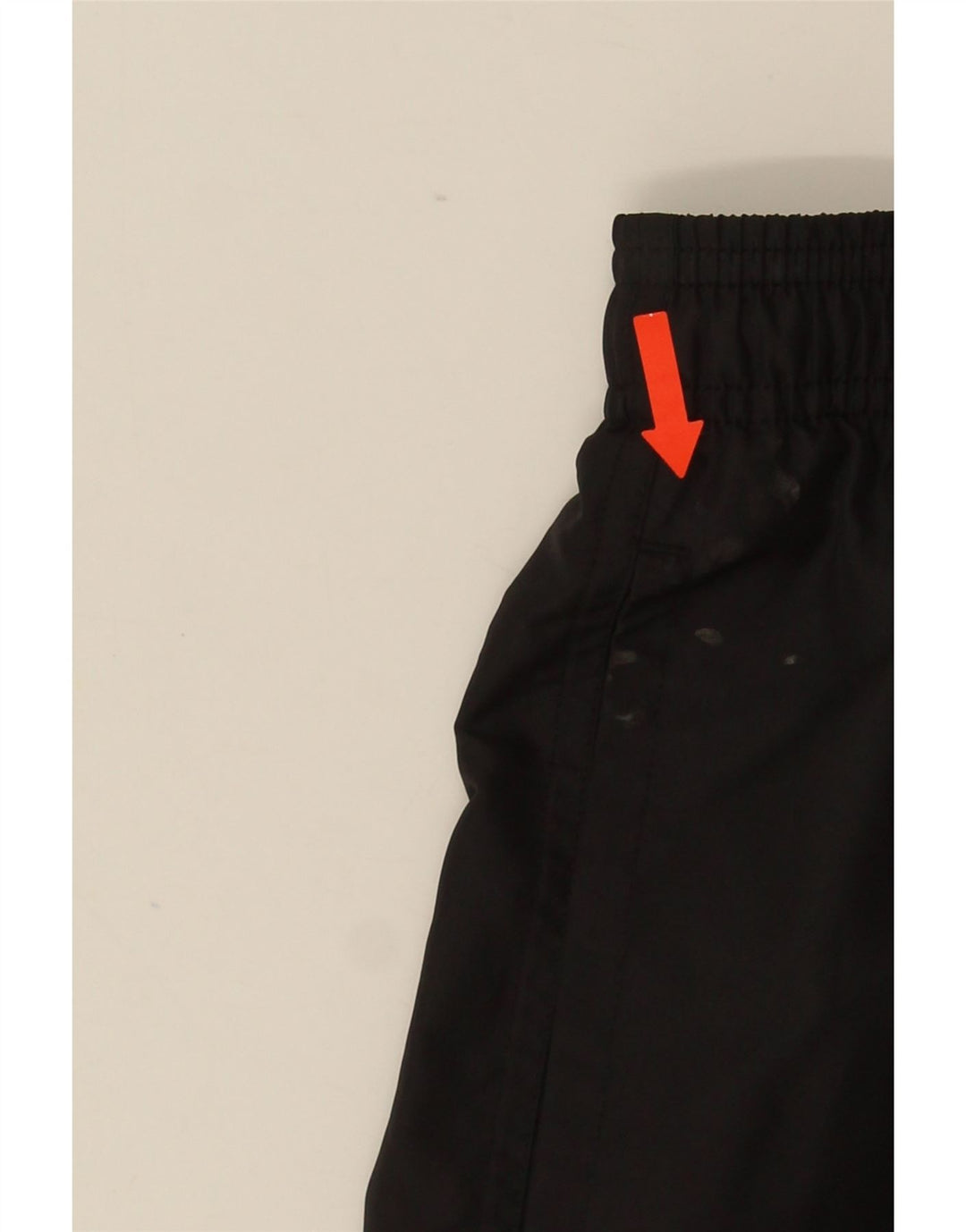 ADIDAS Sportsshorts til mænd, store sorte polyester