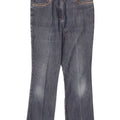 Marks & Spencer Dame Classic Straight Jeans UK 10 Small W28 L27 Blue