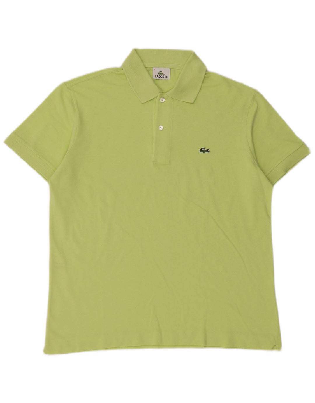 Lacoste herre poloshirt størrelse 4 Medium grøn bomuld