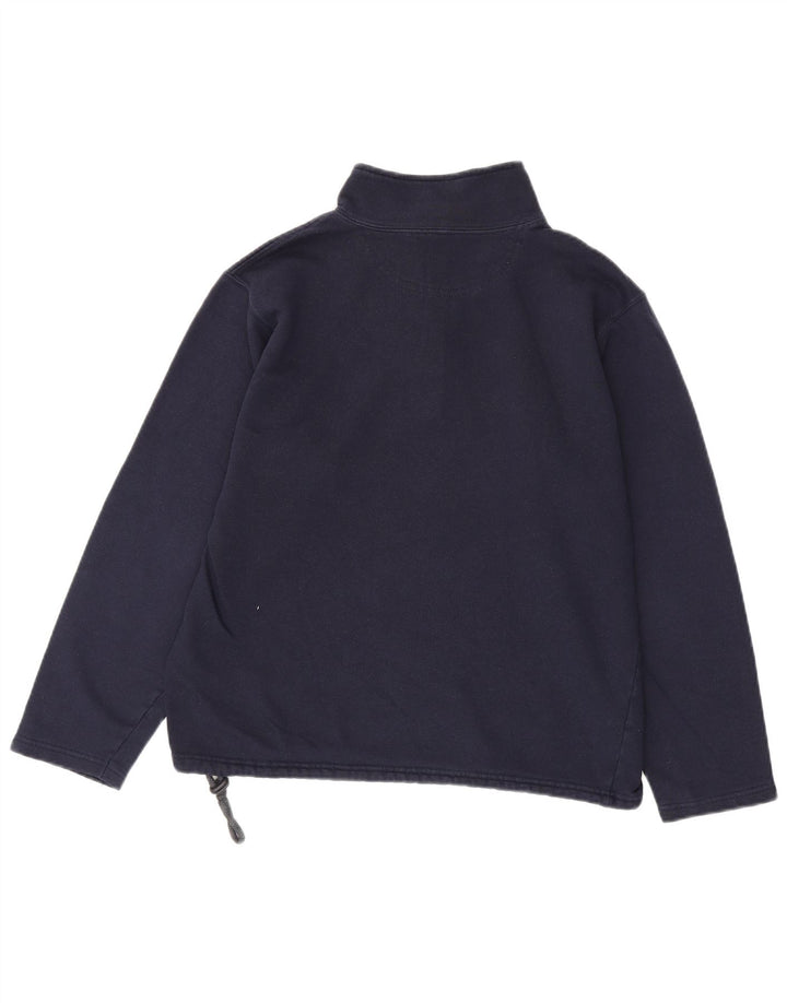 CHAMPION Sweatshirt med lynlås til mænd, medium marineblå bomuld