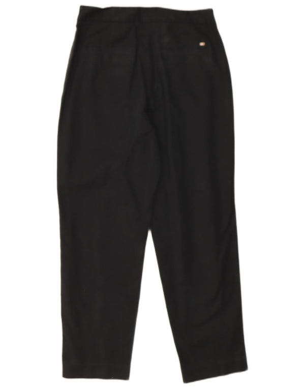 Tommy Hilfiger Dame tilspidsede Chinobukser UK 10 Small W28 L26 Sort