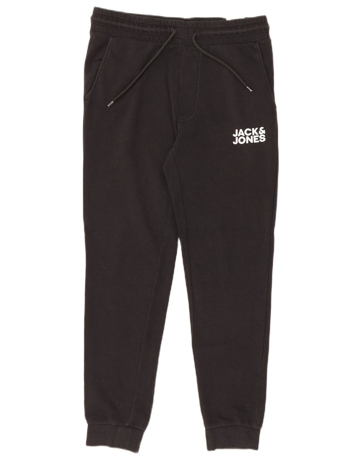 Jack & Jones Herre grafisk træningsdragt Bukser Joggers Medium Sort Bomuld