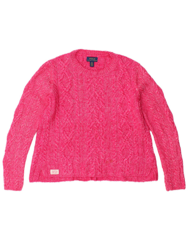 Polo Ralph Lauren piger rund hals sweater 12-13 år stor pink
