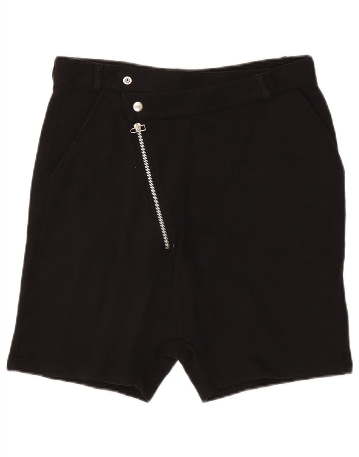 Zara Herre Chino Shorts Medium W31 Sort Bomuld