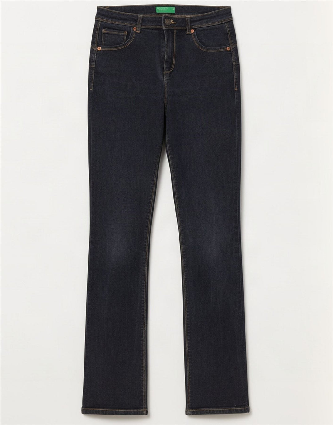 Benetton Dame lige jeans W28 L32 Navy Blue