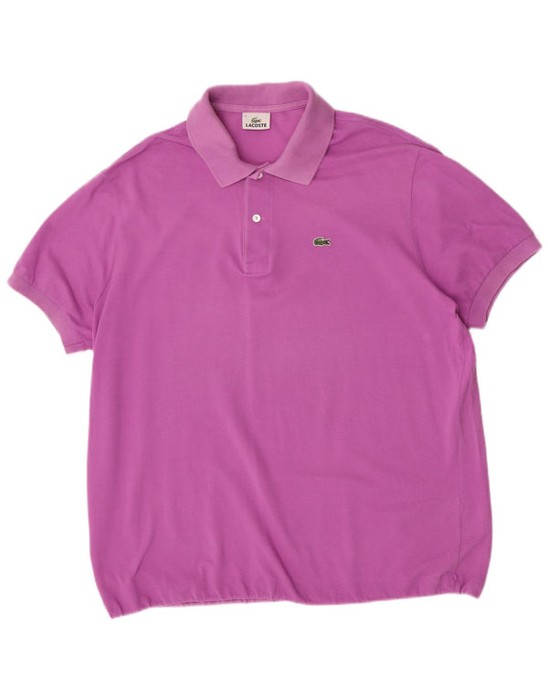 Lacoste Herre poloskjorte str. 7 2XL Lilla bomuld