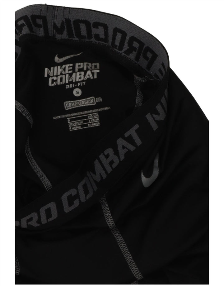 Nike Herre Dri Fit Grafiske Leggings Små Sort Syntetisk