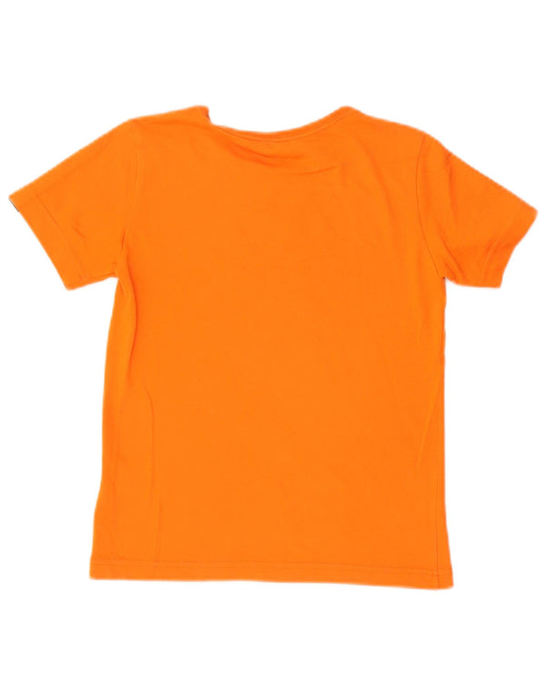 Adidas drenge grafisk t-shirt top 10-11 år orange bomuld