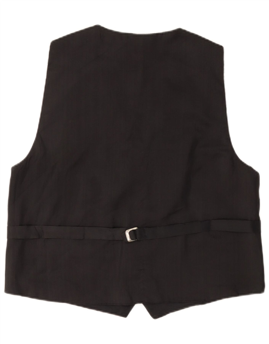 Vintage herre abstrakt mønster vest stor blå