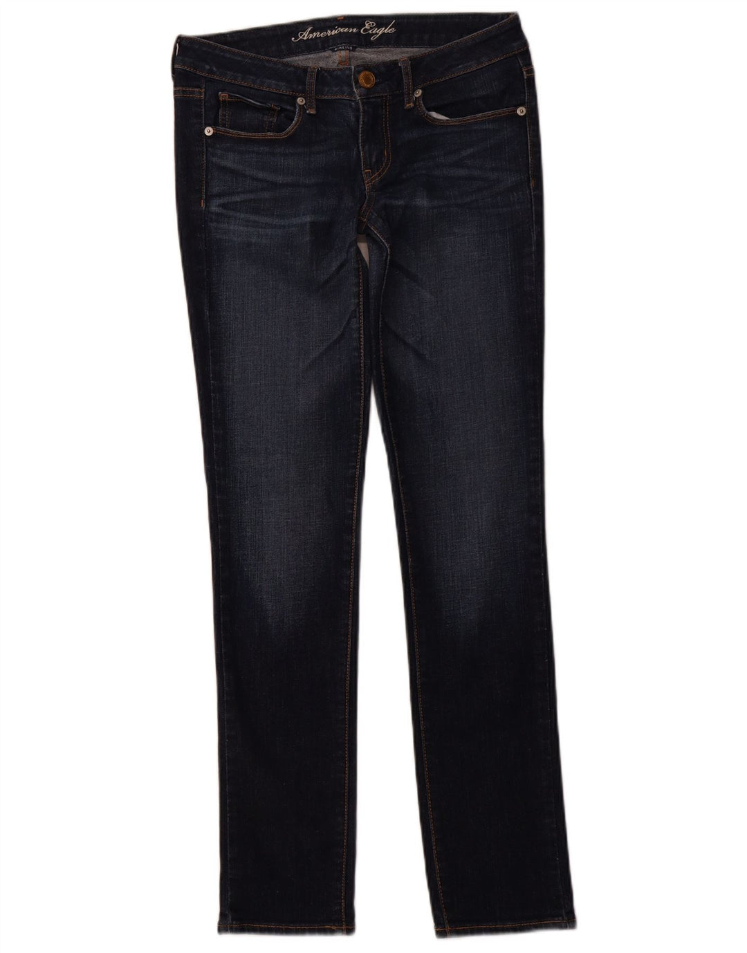 AMERICAN EAGLE Dame Skinny Jeans W29 L31 Marineblå