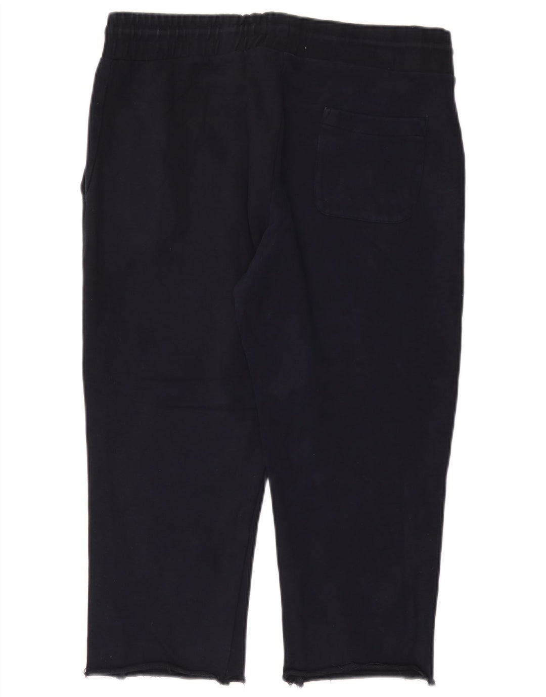 Marks & Spencer Womens Crop træningsdragt Bukser UK 16 Large Navy Blue