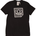 Adidas Herre grafisk T-shirt top lille sort bomuld