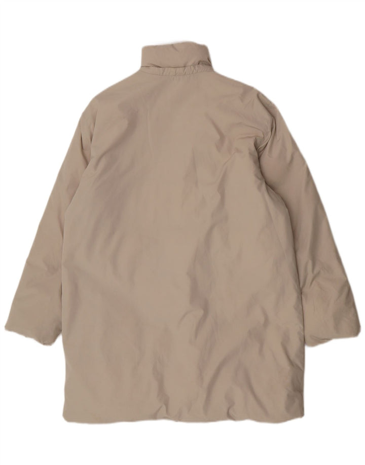 Sergio Tacchini Dame Polstret Frakke IT 46 Large Beige Polyester