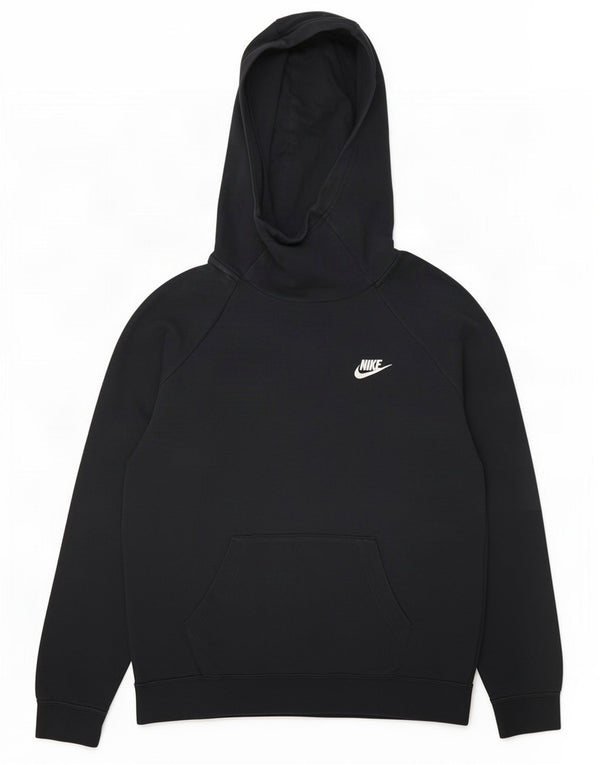 Nike Dame Hættetrøje UK 14 Medium Navyblå Bomuld