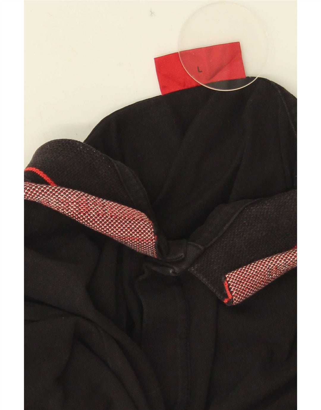 Hugo Boss Polo Shirt til mænd Stor sort stribet bomuld