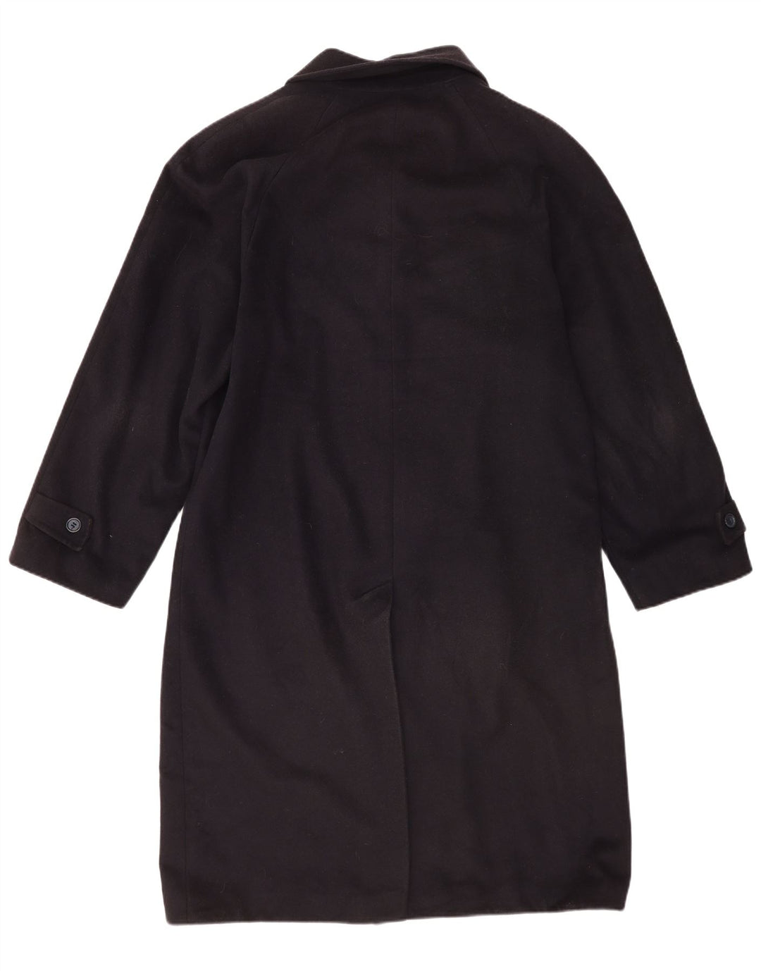 John Lewis Herre Overfrakke UK 40 Large Navy Blue Wool
