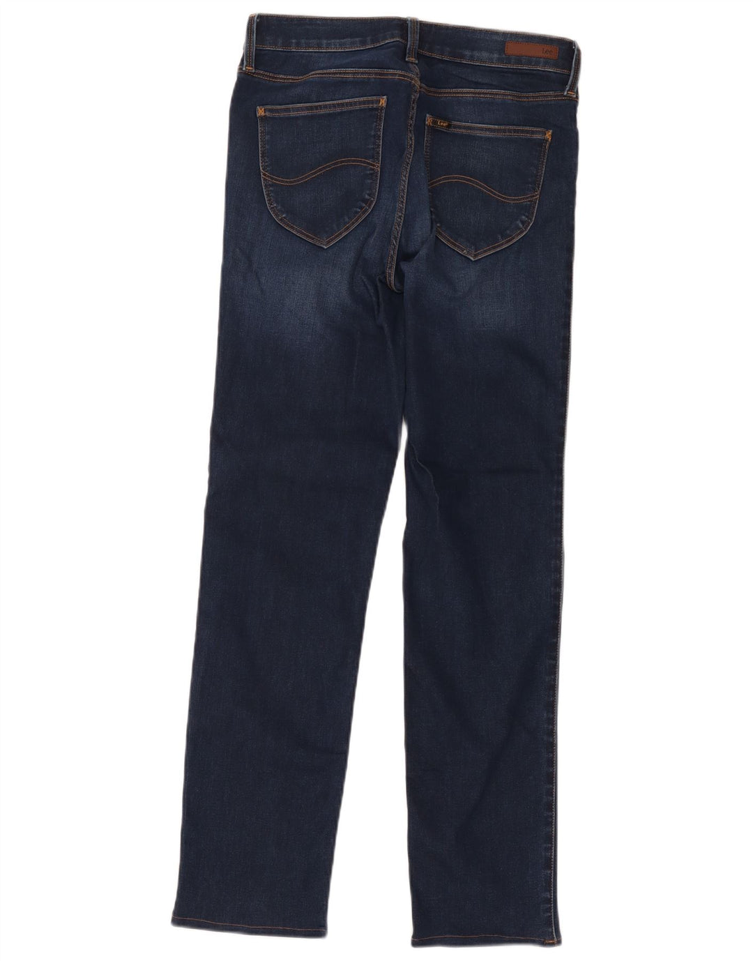 Lee Dame Marion Straight Jeans W31 L31 Blå Bomuld