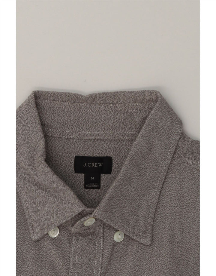 J. CREW Mens Shirt Medium Grey Cotton Vintage J. Crew and Second-Hand J. Crew from Messina Hembry 